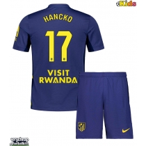 Atletico Madrid David Hancko #17 Replica Away Minikit 2025-26 Short Sleeve (+ pants)